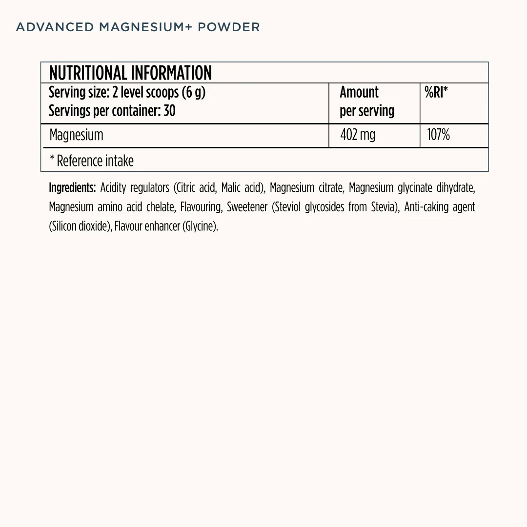 Advanced Magnesium+ Powder - Raspberry Lemonade - Image 4