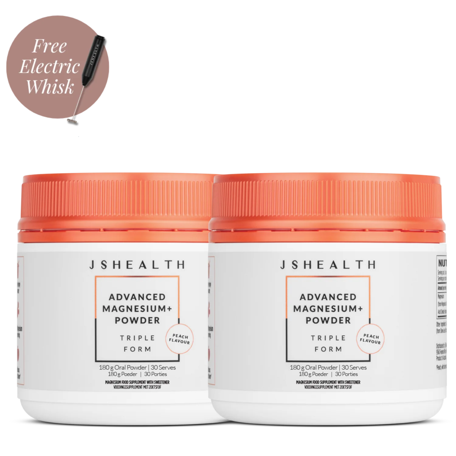 Advanced Magnesium+ Powder - Peach - Image 5